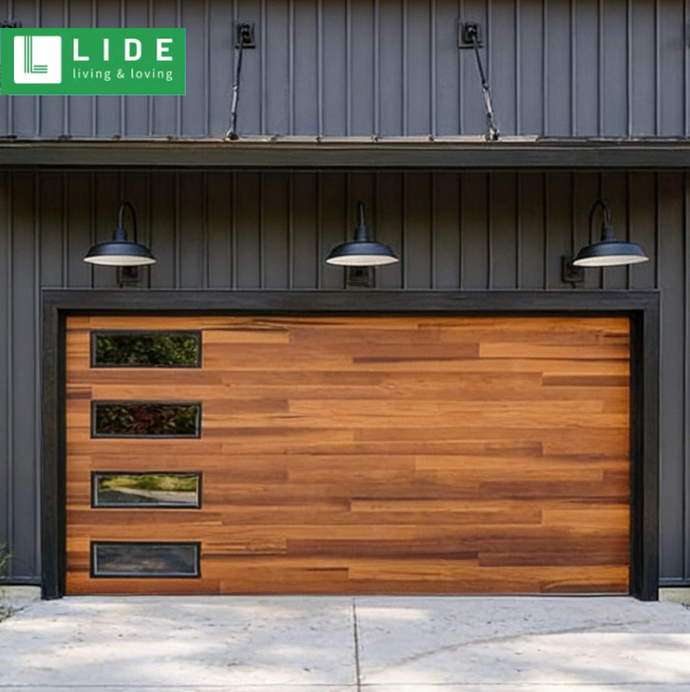 Wooden series— Modern wood like garage door Garage Door