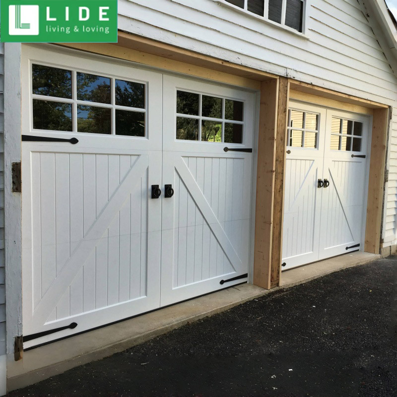 Wooden series— Wood like Carriage garage door